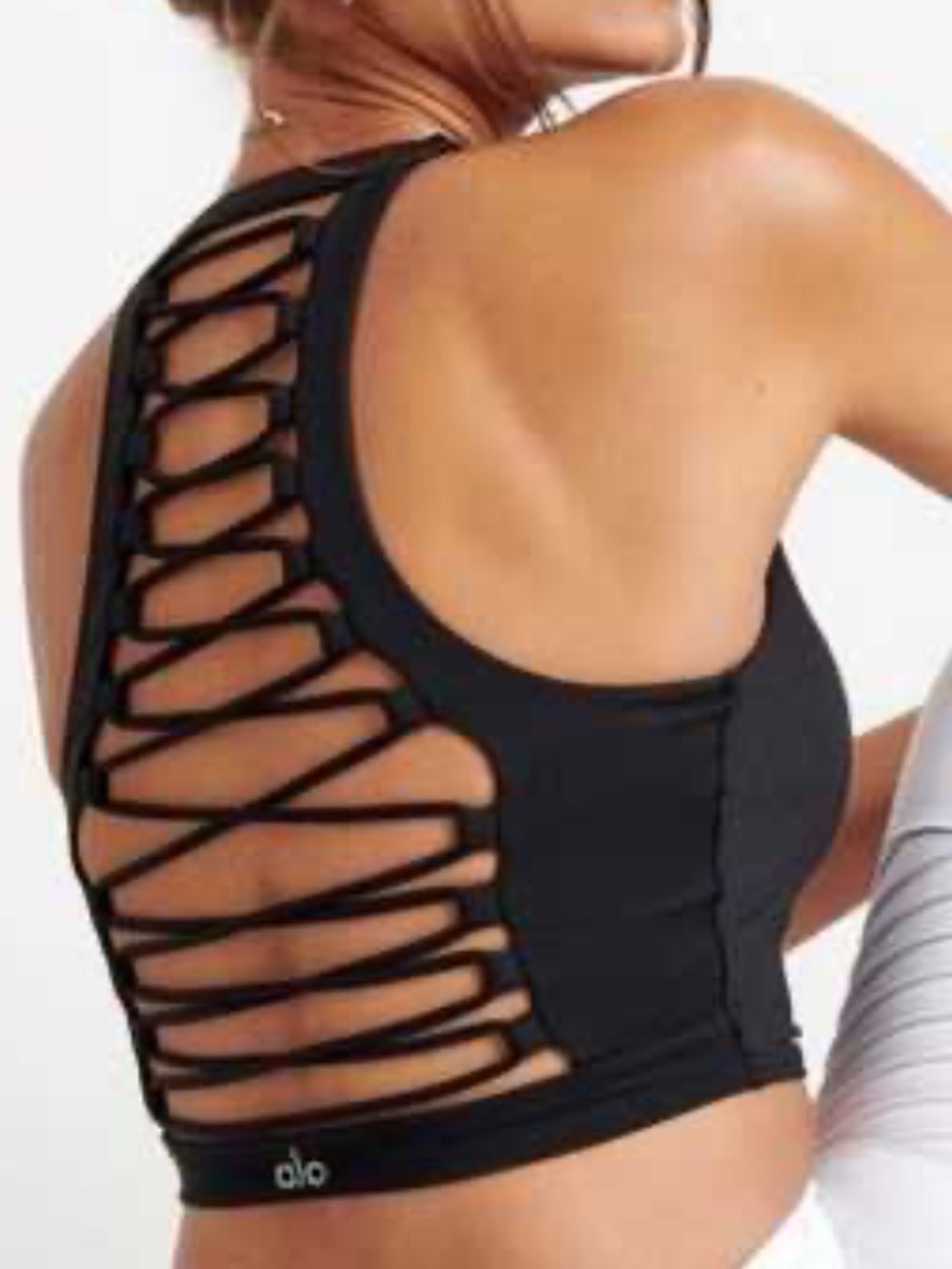 ALO YOGA Movement Bra in Black - Picture 11 of 15